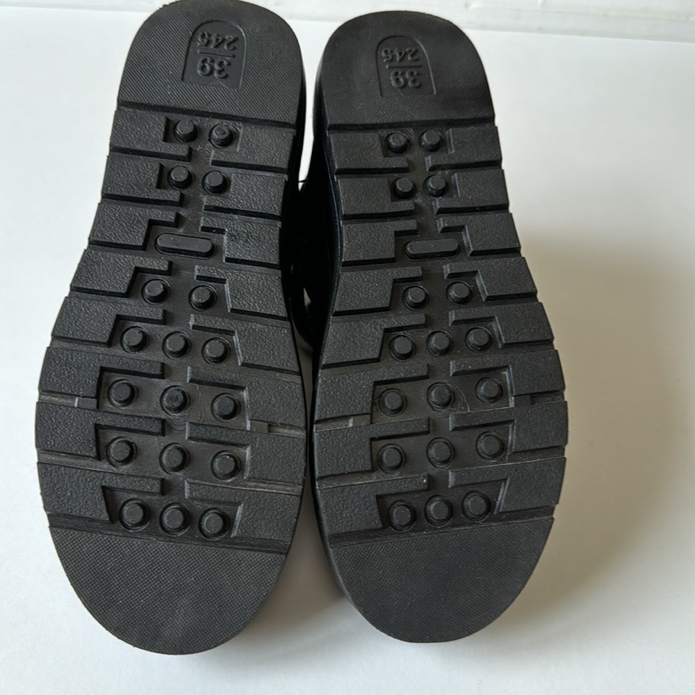 NEW black Sport high top shoes - Picture 3 of 10
